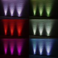 BBP96S verticale LED-par op accu RGBAW-UV WDMX