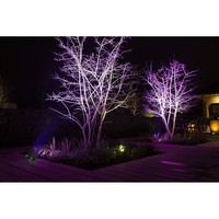 BBP96SW verticale LED-par op accu RGBAW-UV WDMX wit