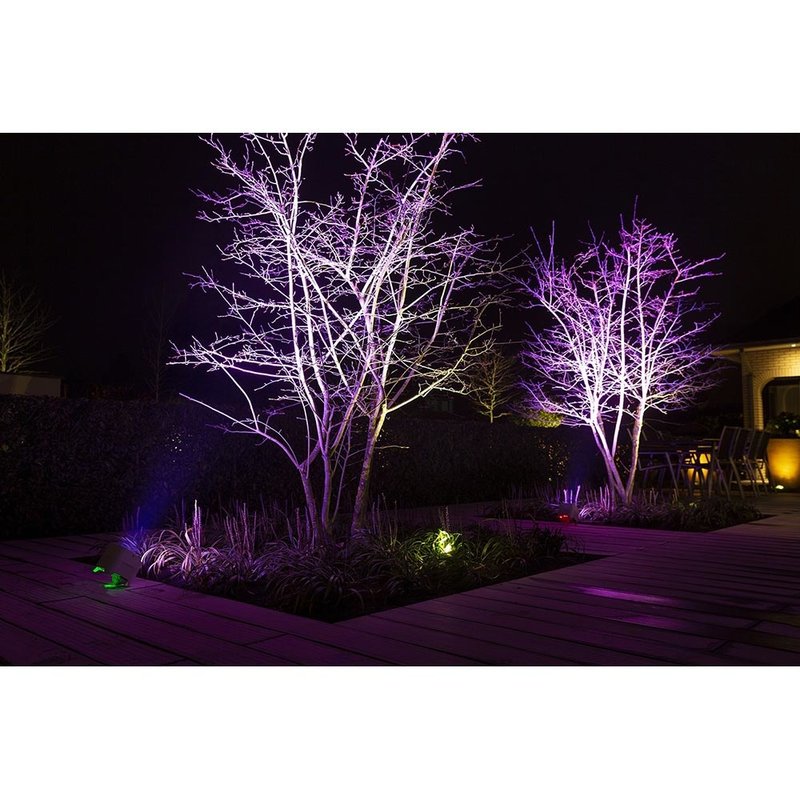 BBP96SW verticale LED-par op accu RGBAW-UV WDMX wit