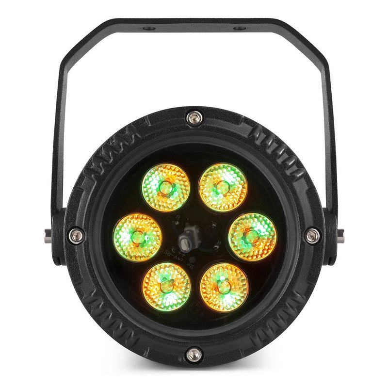BeamZ BWA63 Alupar LED-par voor buiten 6x 3W RGB IP65 BWA63 Alupar LED-par voor buiten 6x 3W RGB IP65