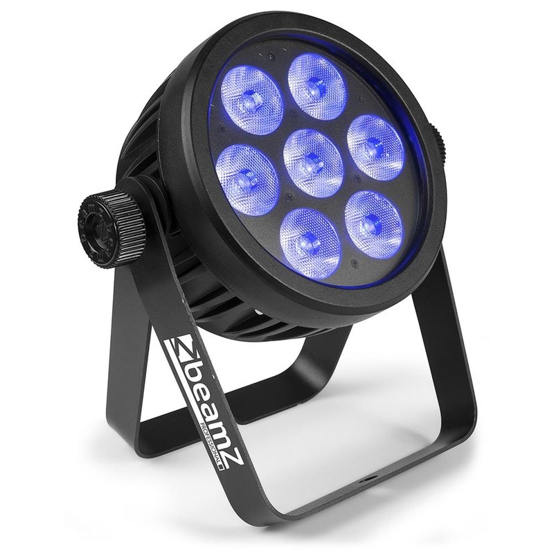 BeamZ BAC500 LED-par 7x 14W RGBA-UV-CW/WW BAC500 LED-par 7x 14W RGBA-UV-CW/WW