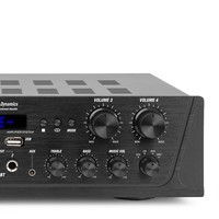 PV240BT 4 zoneversterker 400W met FM, USB, BT & MP3-speler