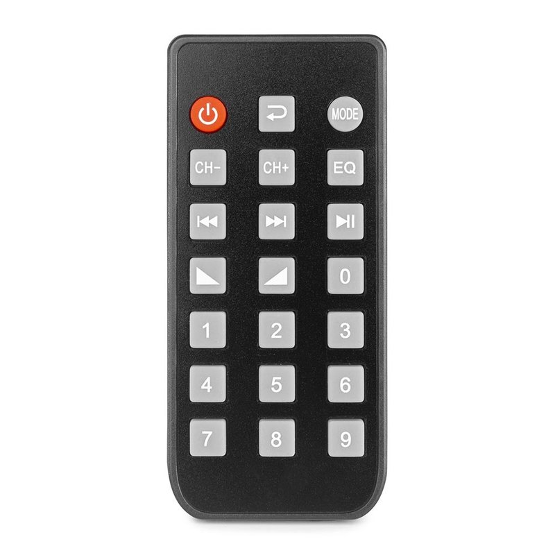 PV240BT 4 zoneversterker 400W met FM, USB, BT & MP3-speler