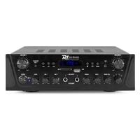 PV220BT 2 zoneversterker 200W met FM, USB, BT & MP3-speler