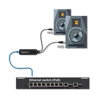 Dante Avio analog output adapter 0x2 XLR Avio analog output adapter 0x2 XLR