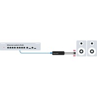 Dante Avio analog output adapter 0x2 XLR Avio analog output adapter 0x2 XLR