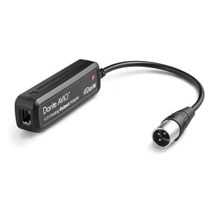 Dante Avio analog output adapter 0x1 XLR