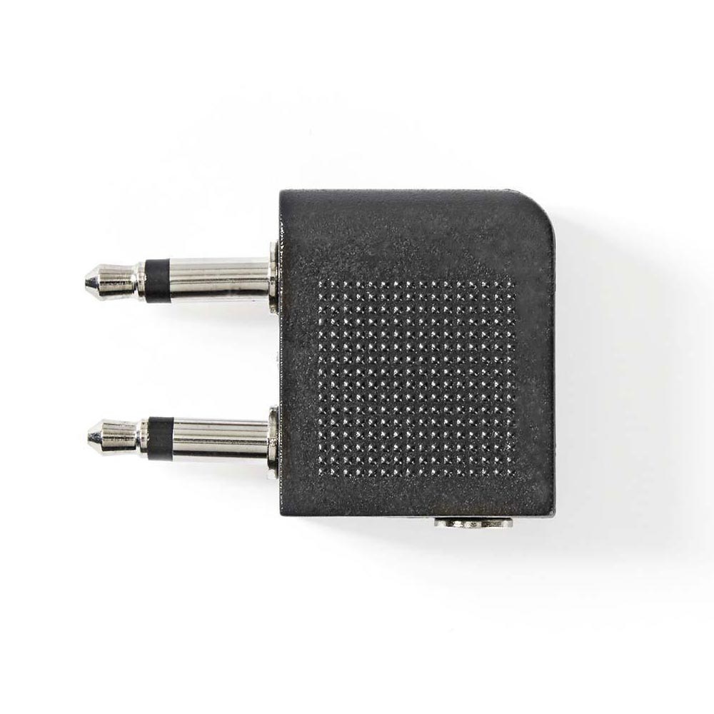 Nedis Mini-jack male (2x) naar mini-jack female stereo adapter