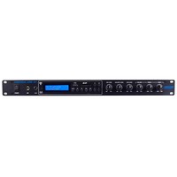 Control USB BT 3-kanaals 19" mixer met USB & bluetooth 1HE