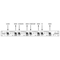 PAN 08 19 inch DI/Line Isolation Box 4-kanaals
