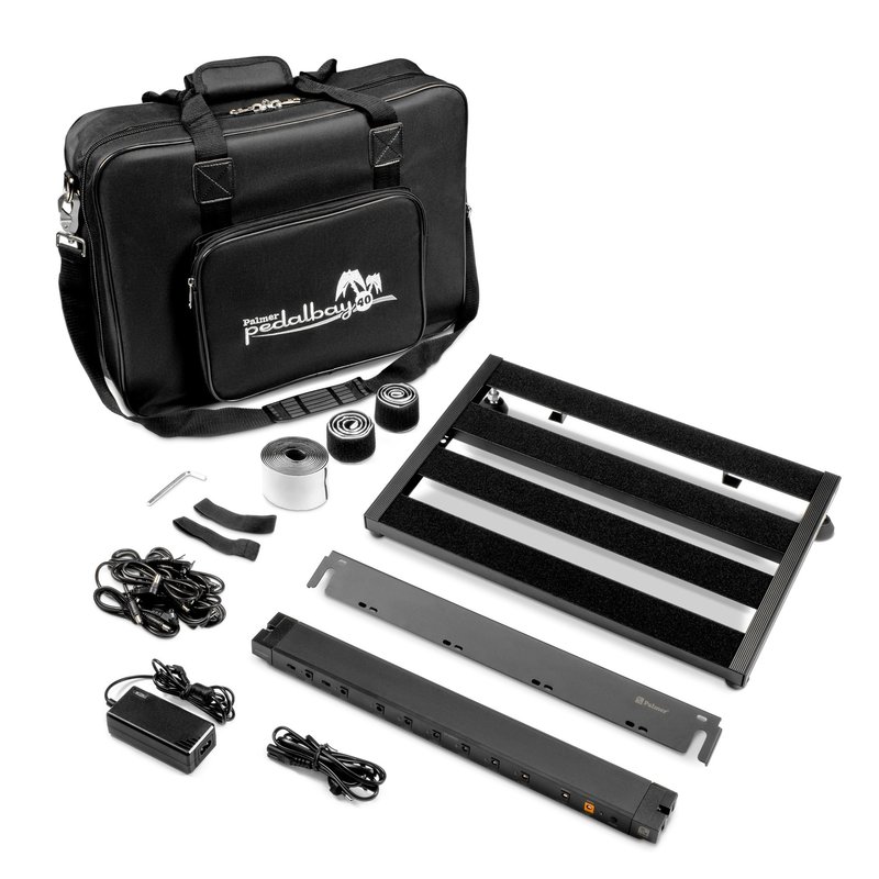 Pedalbay 40 PB Pedalboard met WTPB40 Powerbar