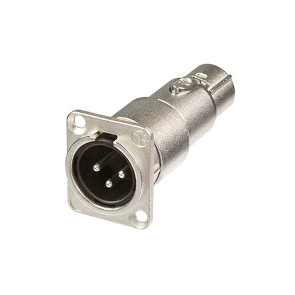 Neutrik NA3MDF XLR doorvoer adapter afbeelding