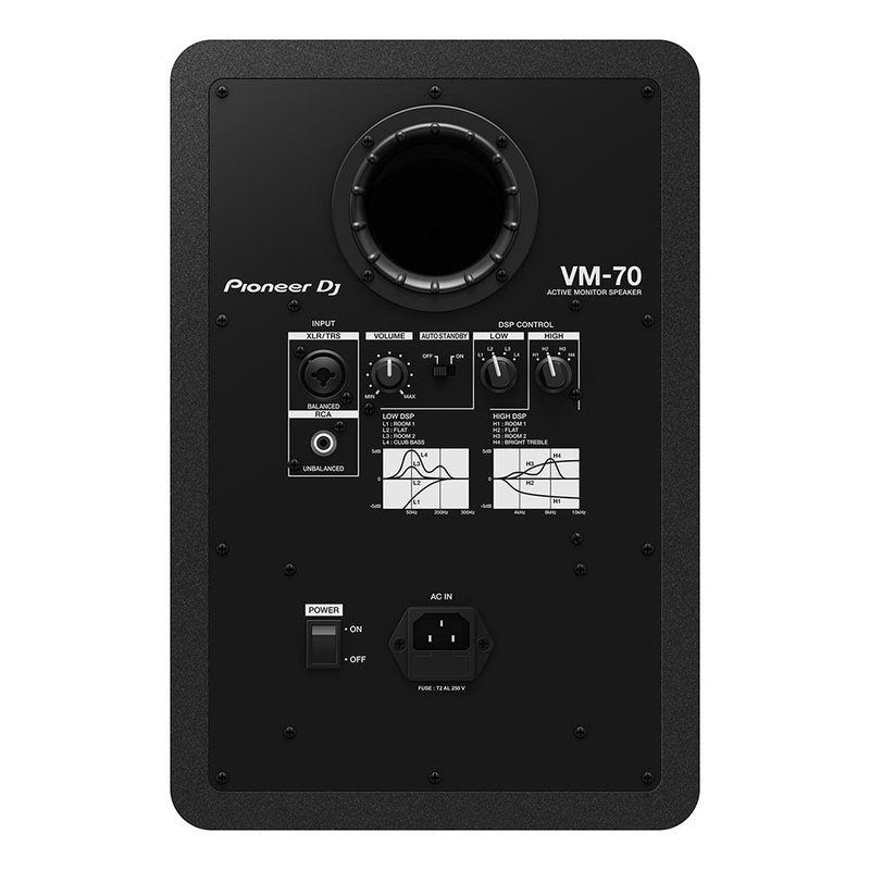 Pioneer DJ VM-70 actieve DJ monitor speaker 6,5 inch VM-70 actieve DJ monitor speaker 6,5 inch