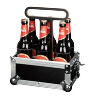Flightcase voor 6 bierflesjes