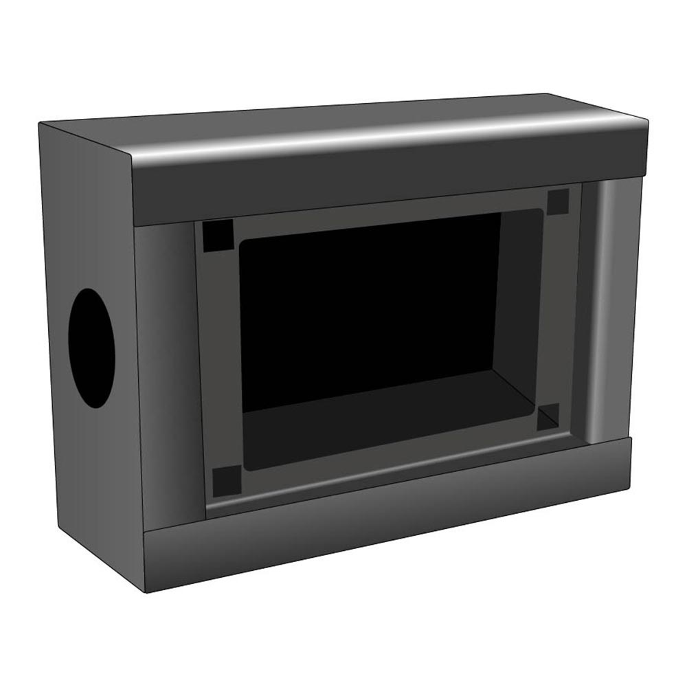 Audio Metalz SBV2.8 lege stagebox afbeelding