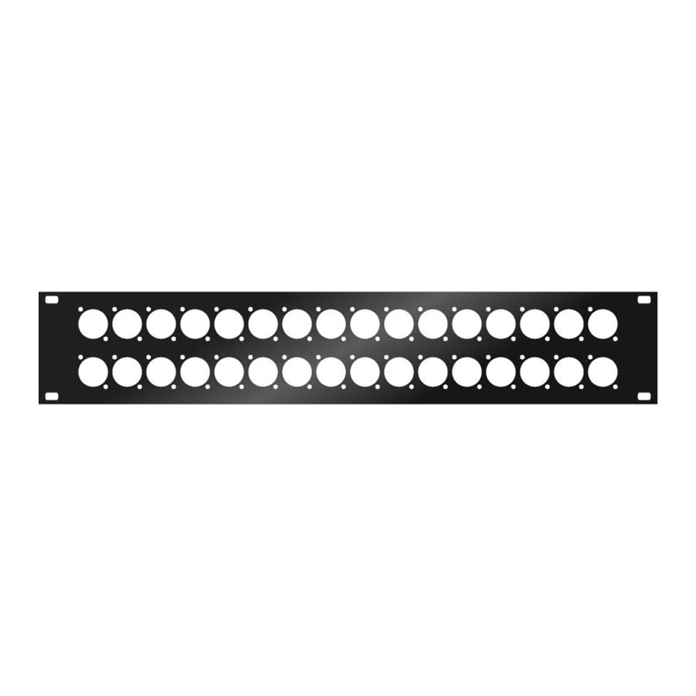 Audio Metalz SBP32DT stageboxplaat 32x D-size afbeelding