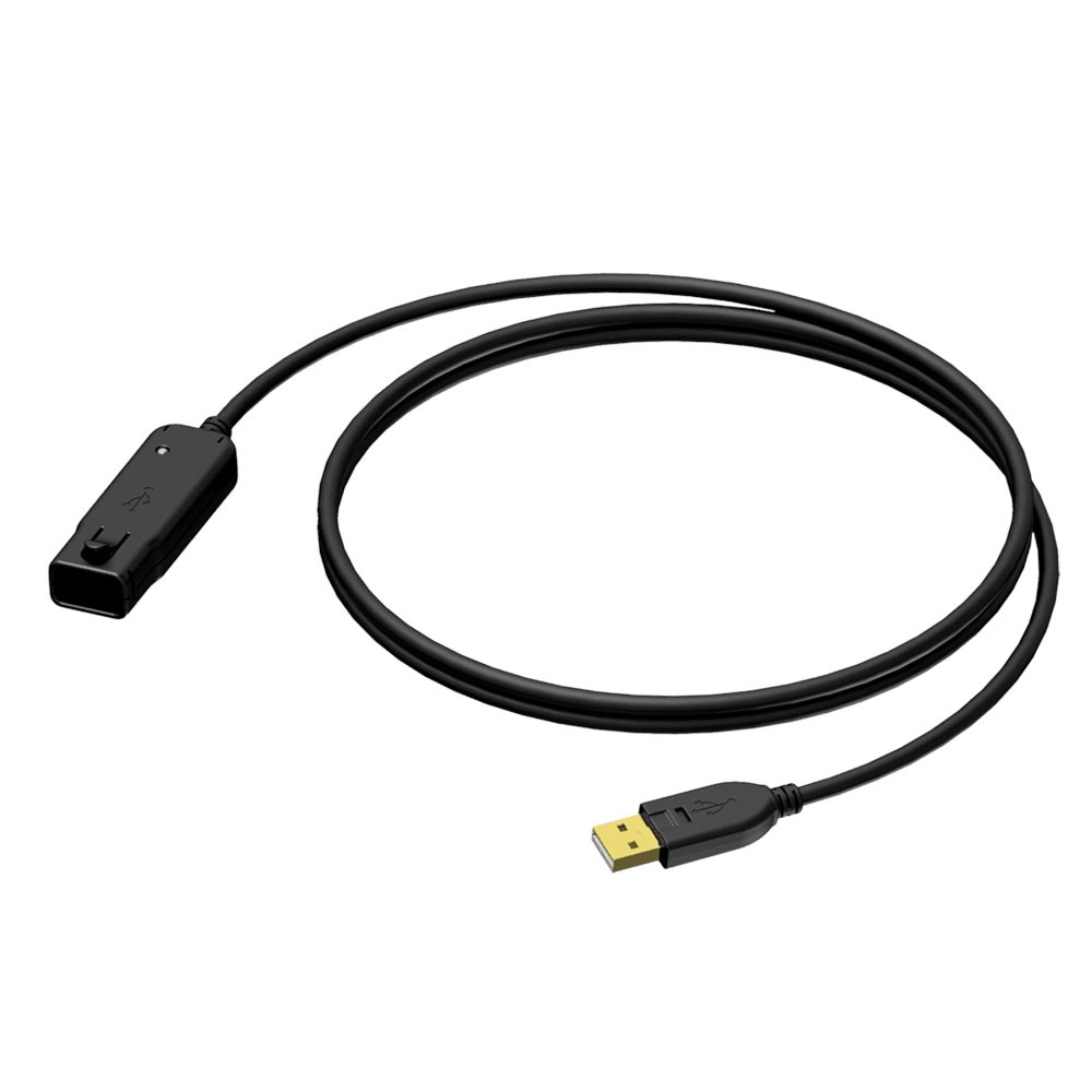 Procab BXD602/12 actieve USB-extender kabel 12m