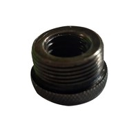 Verloopnippel van 3/8 naar 5/8 met opstaande rand