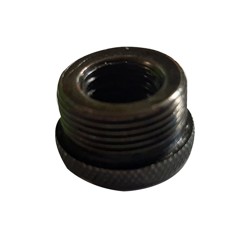 Verloopnippel van 3/8 naar 5/8 met opstaande rand