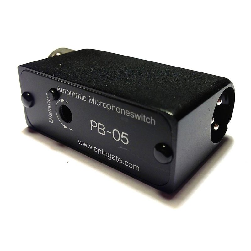 Optogate PB-05D automatische microfoonschakelaar -16 dB PB-05D automatische microfoonschakelaar -16 dB