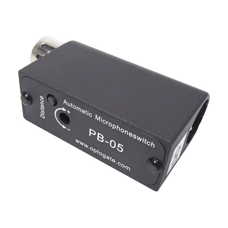 Optogate PB-05D automatische microfoonschakelaar -16 dB PB-05D automatische microfoonschakelaar -16 dB