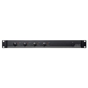 Audac EPA104 4-kanaals versterker 4x 100W + crossover