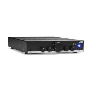 Audac COM108 100V versterker & mixer 80W