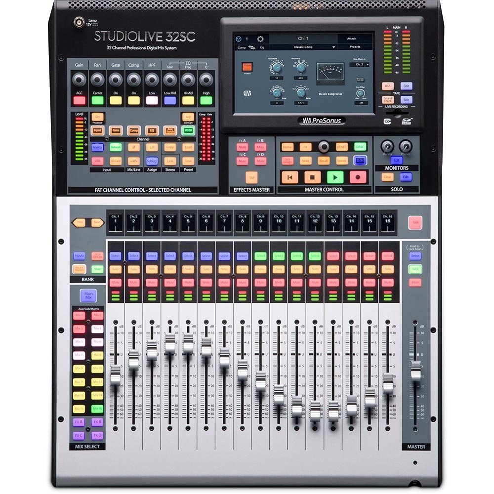 PreSonus StudioLive 32SC Digitale mixer afbeelding