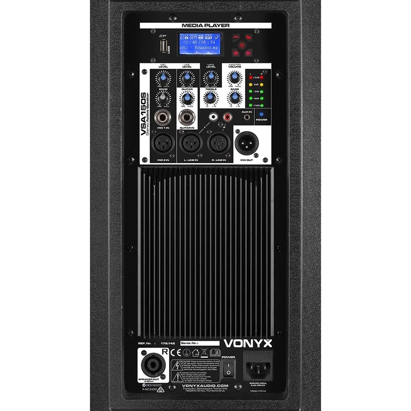 VSA150S actieve stereo speakerset 15 inch