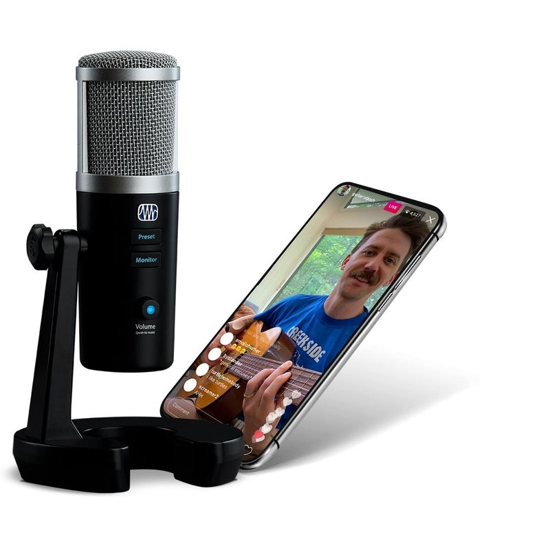 Revelator USB-microfoon met DSP