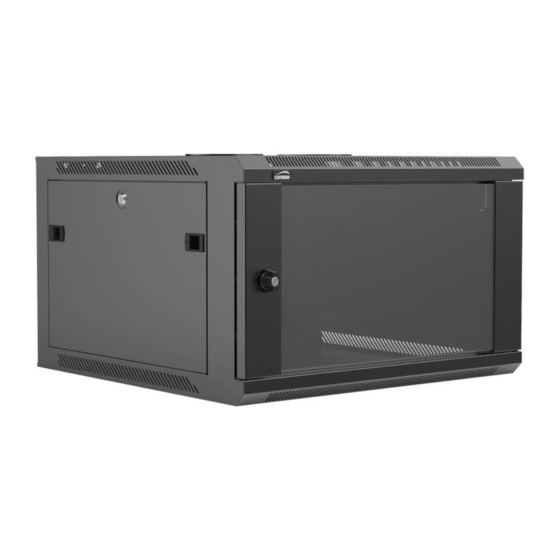 WPR606R/B 19 inch kast met deur 6 HE 60cm