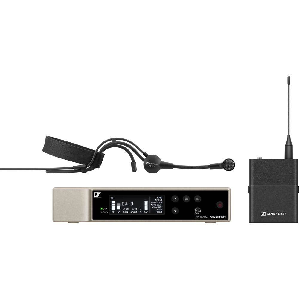 Sennheiser EW-D ME 3 Set S1-7 draadloze headsetmicrofoonset
