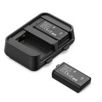 Sennheiser EW-D charging set dubbele L 70 USB oplader + 2x BA 70 accu's EW-D charging set dubbele L 70 USB oplader + 2x BA 70 accu's