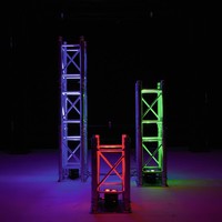 LED TL-3 RGB+UV trusslight uplight LED-par 3x 7W