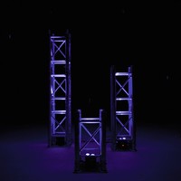 LED TL-3 RGB+UV trusslight uplight LED-par 3x 7W