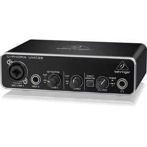 Behringer U-Phoria UMC22 USB Audio-interface