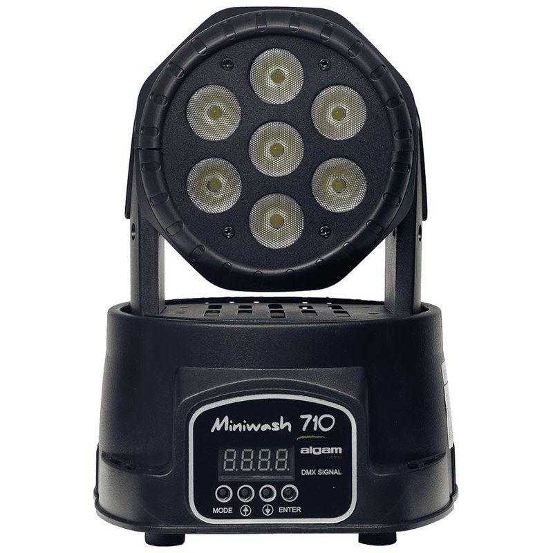 MiniWash710 LED moving head 7x 10W RGBW