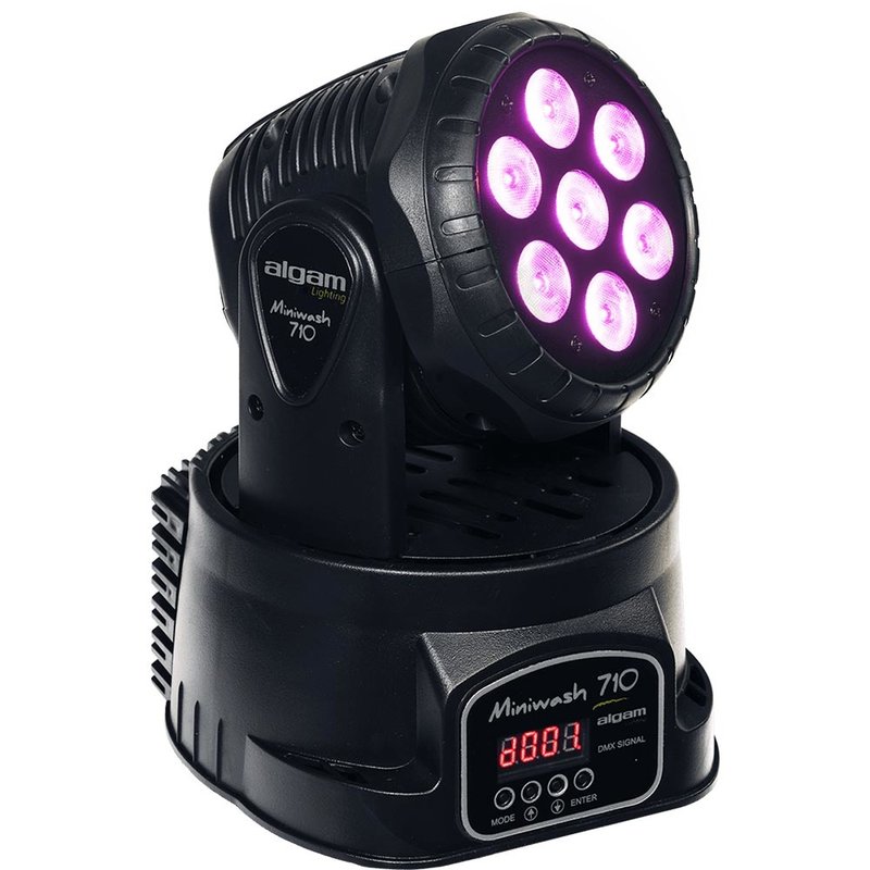 MiniWash710 LED moving head 7x 10W RGBW