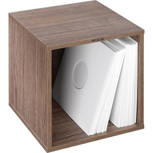 Zomo VS-Box 100 Walnut platenkast voor max. 120 LP's