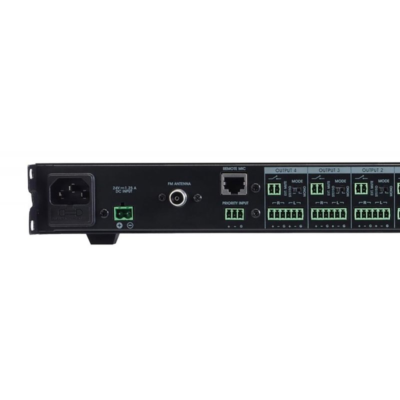 PMX34 zonemixer & mediaspeler met usb, bt & tuner