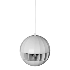 Audac ASP20/W hangende 100V bolspeaker 20W wit ASP20/W hangende 100V bolspeaker 20W wit