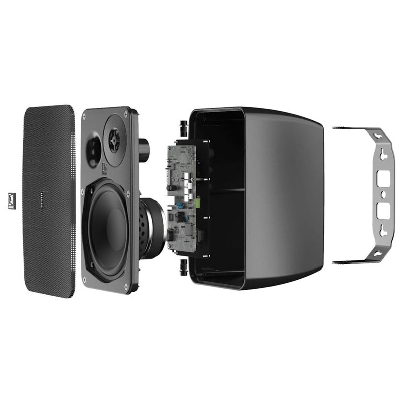 ARES5A/W actieve speakerset wit 2x 40W