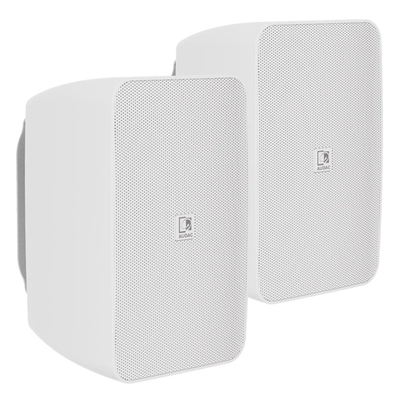 ARES5A/W actieve speakerset wit 2x 40W