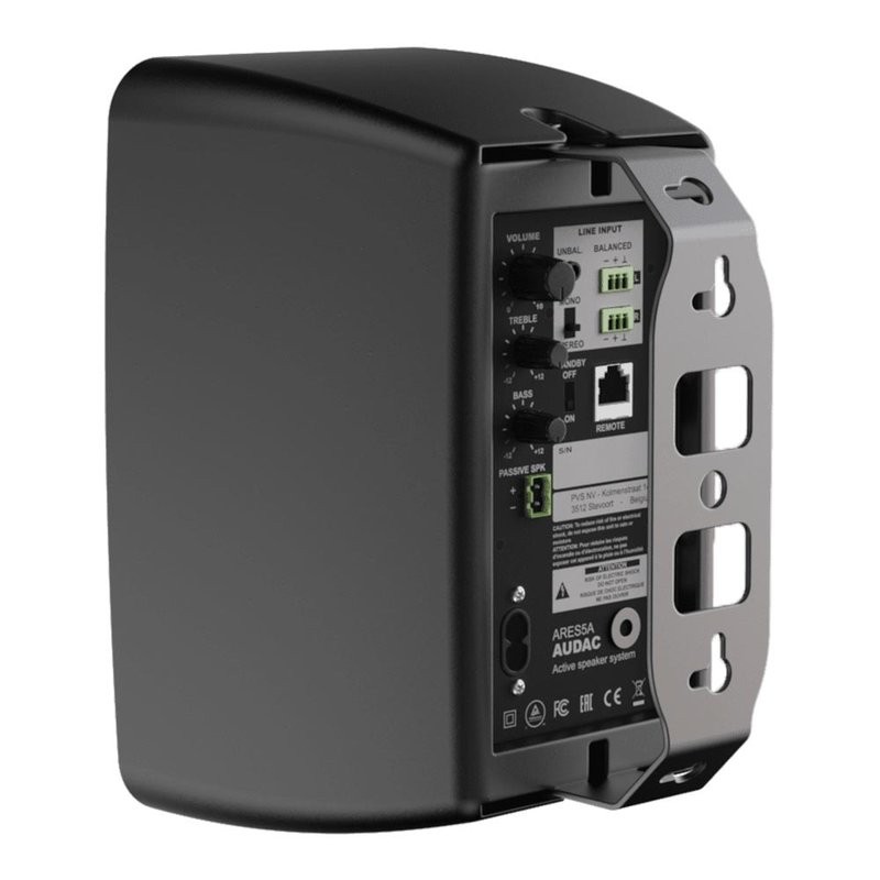 ARES5A/B actieve speakerset zwart 2x 40W