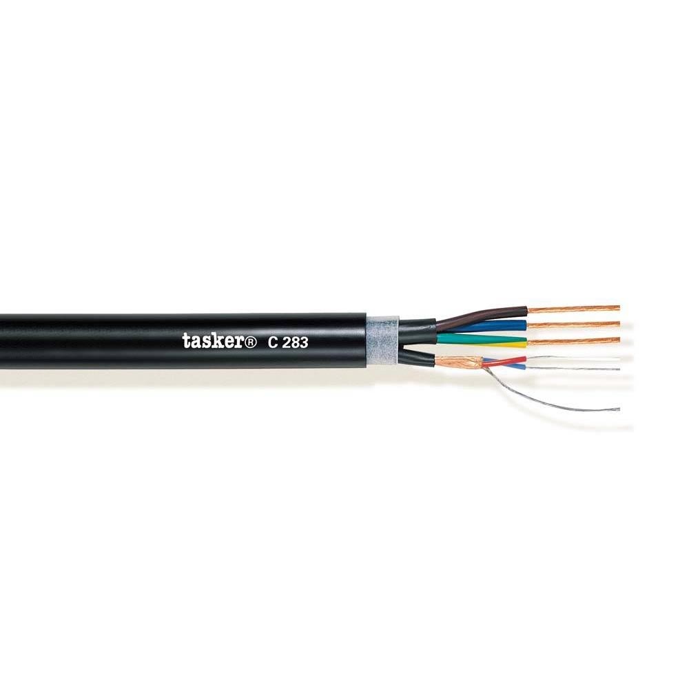Tasker C283 Audio/DMX + power combikabel 1x2x0,22 + 3x1,5mm 100m afbeelding