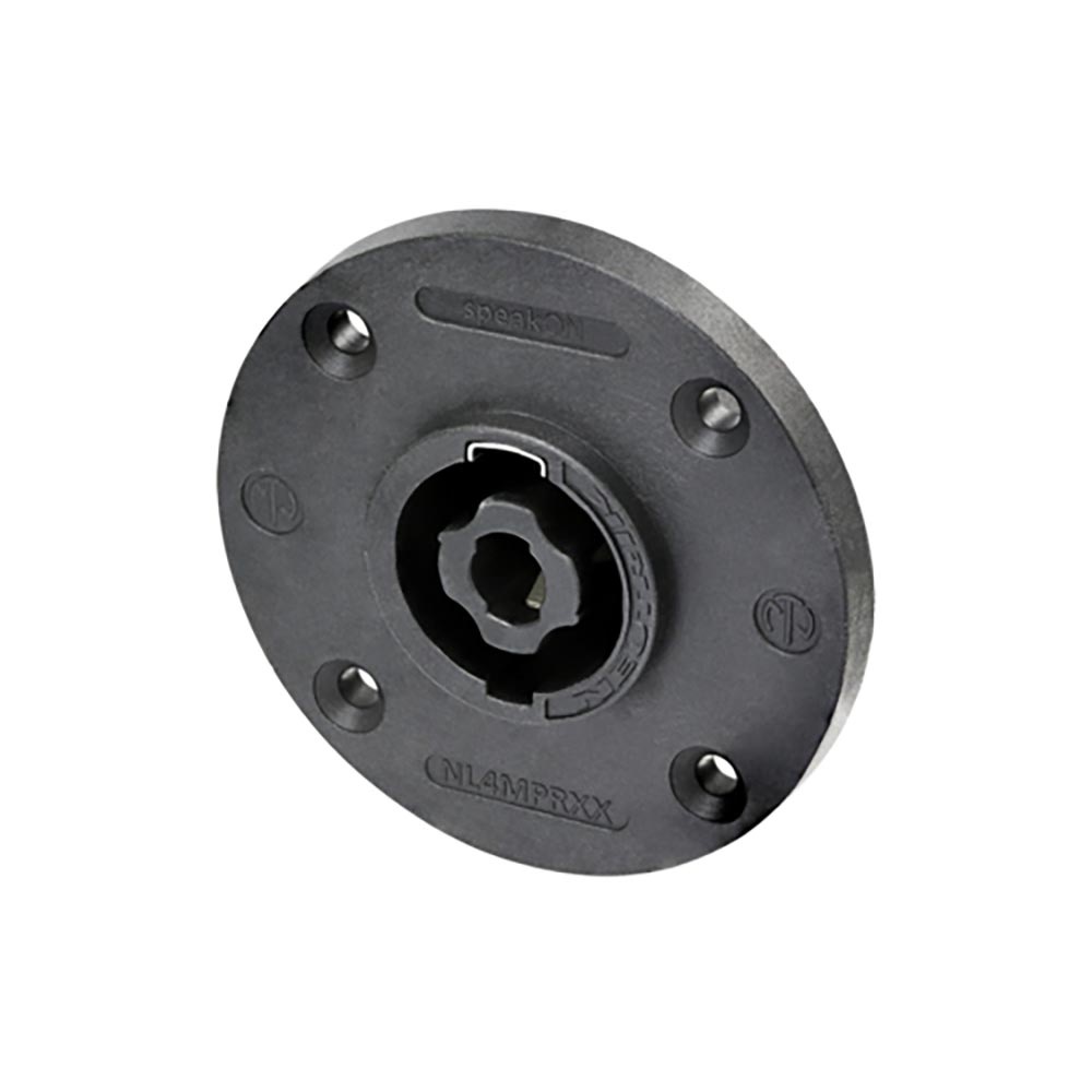 Neutrik NL4MPRXX speakON chassisdeel rond afbeelding