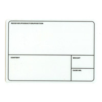 Case labels wit (per stuk)