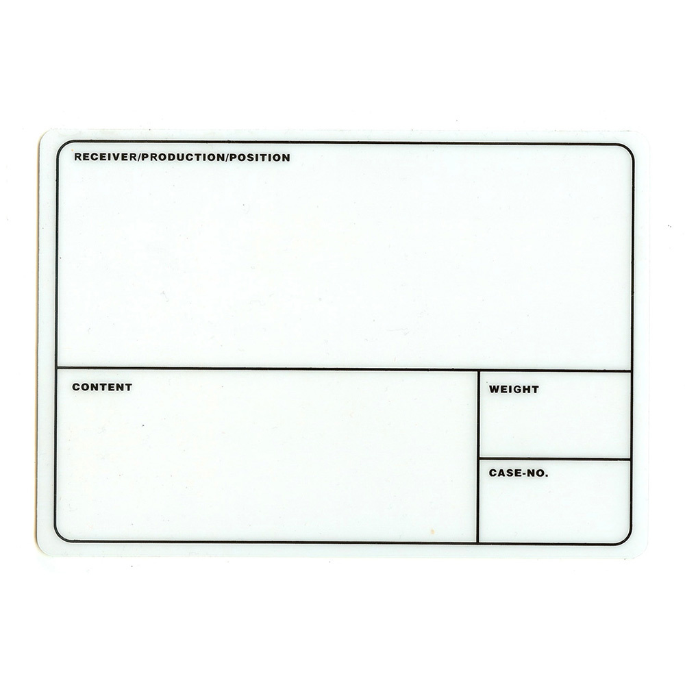 ProDJuser Case labels wit (per stuk) afbeelding