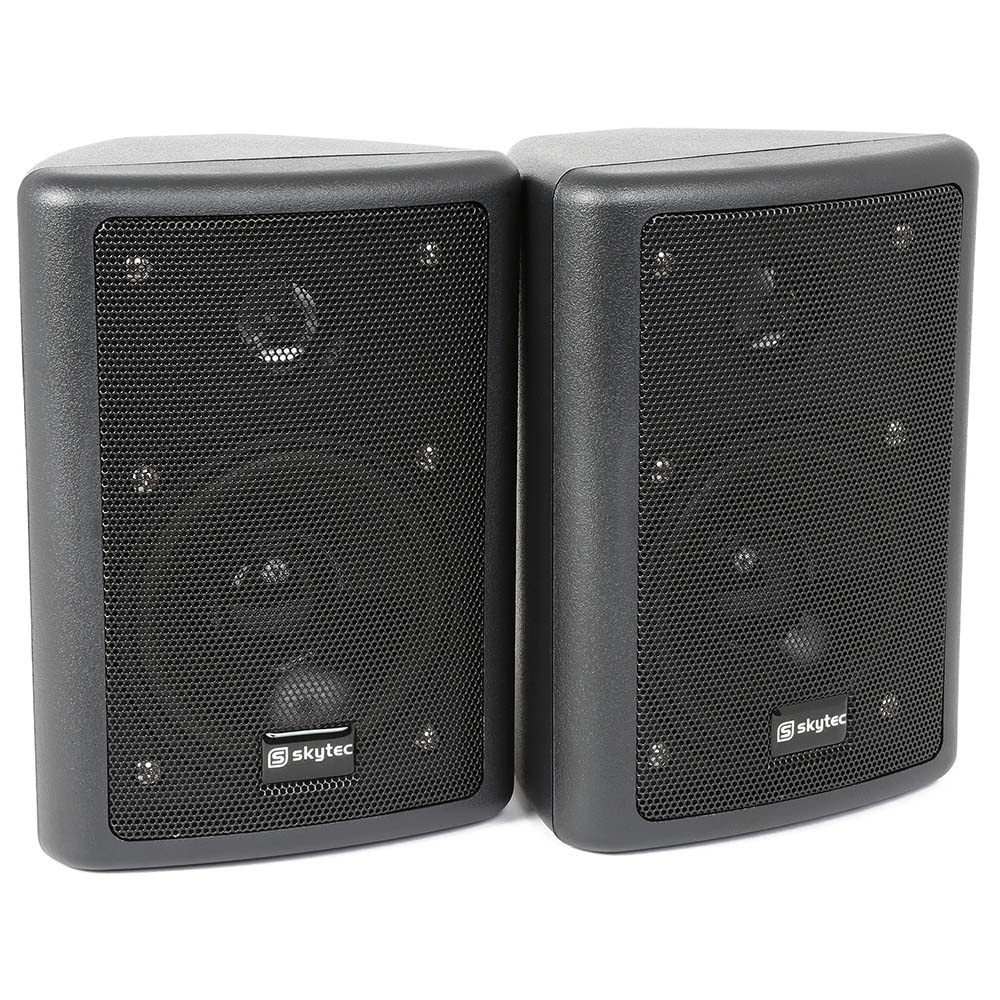 Skytec ODS40B passieve speakerset 4 inch 2x 75W zwart afbeelding