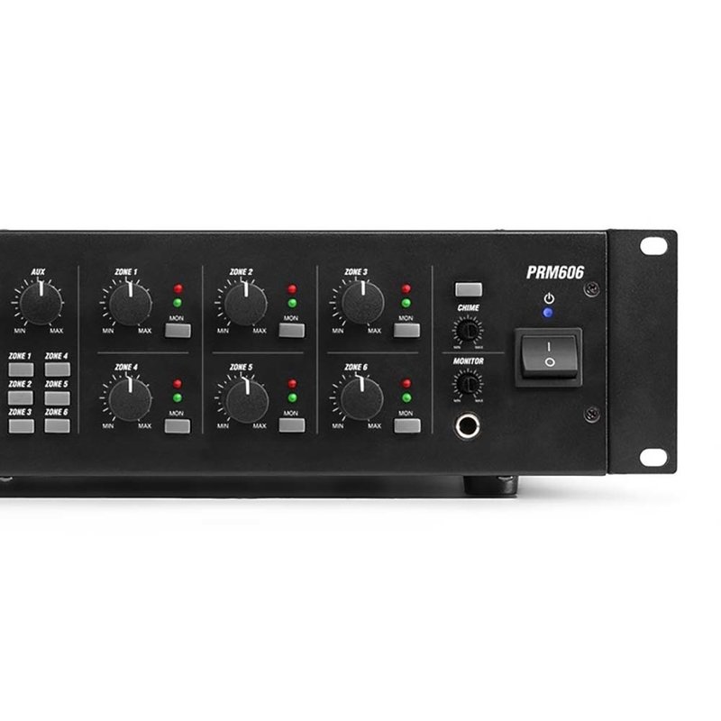 PRM606 100 volt 6-zone versterker 6x 60W